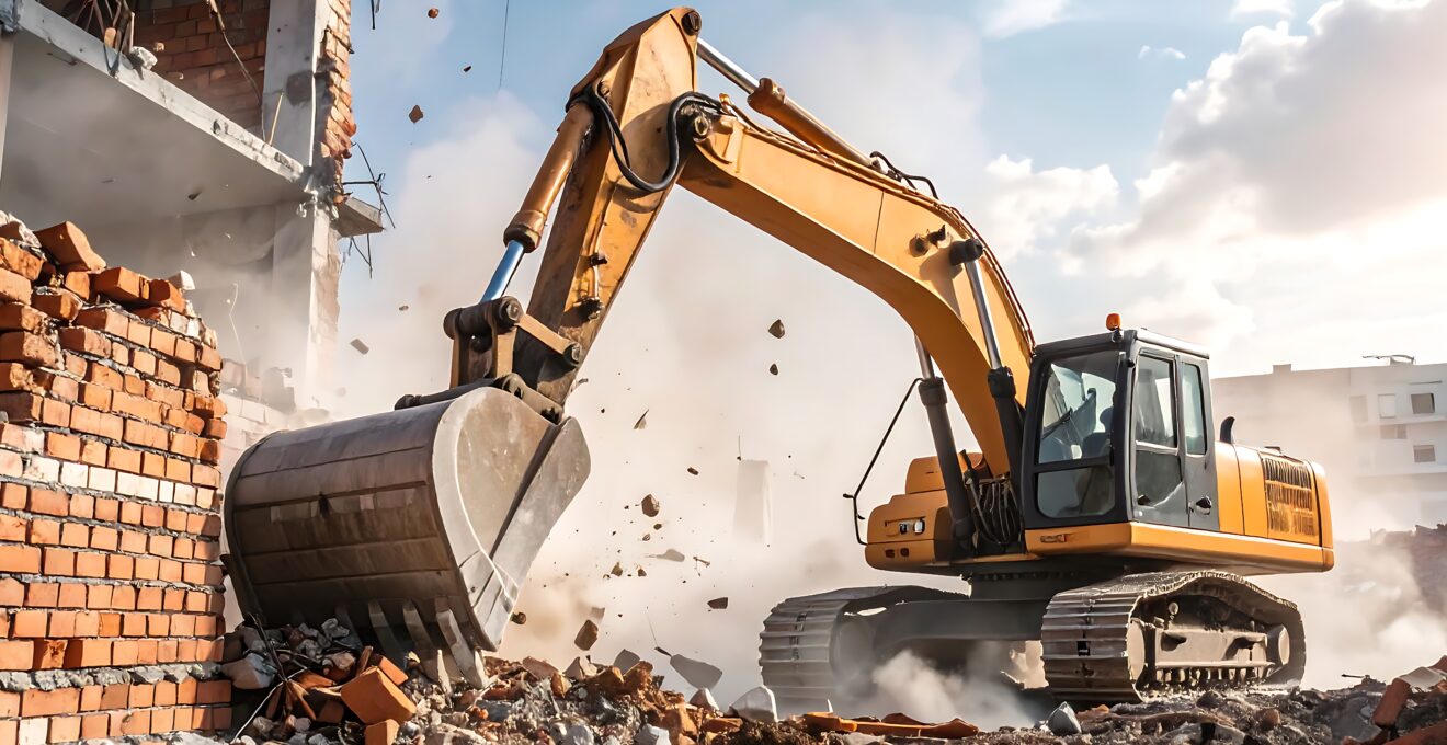 Démolition de bâtiment
